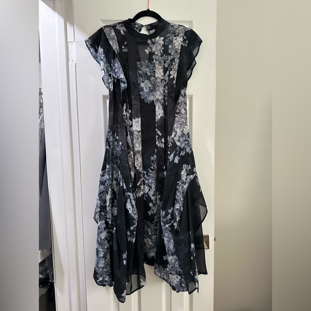 All Saints Freya Venezia floral midi dress NWT US Size 4